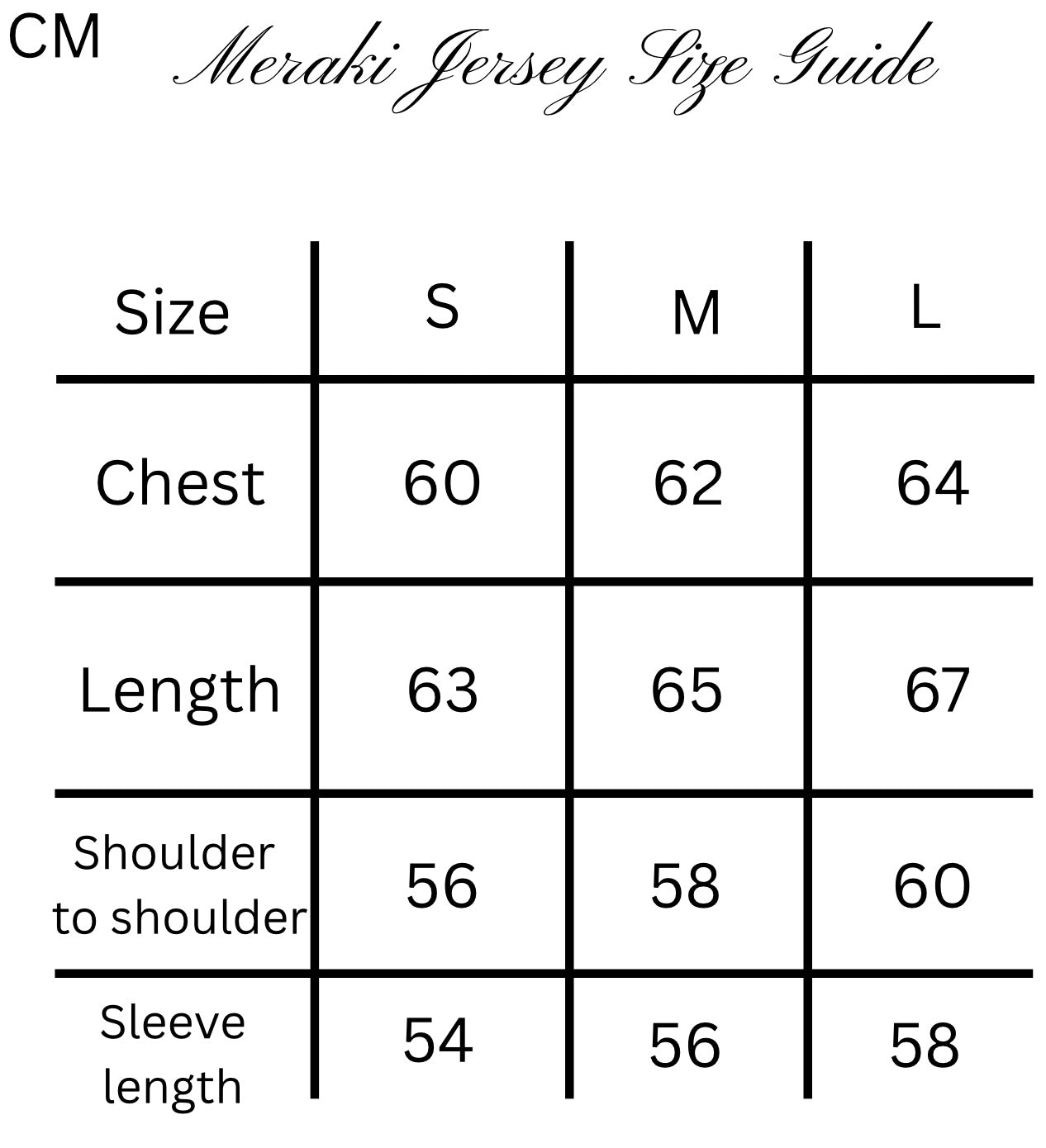 Meraki 3 Jersey